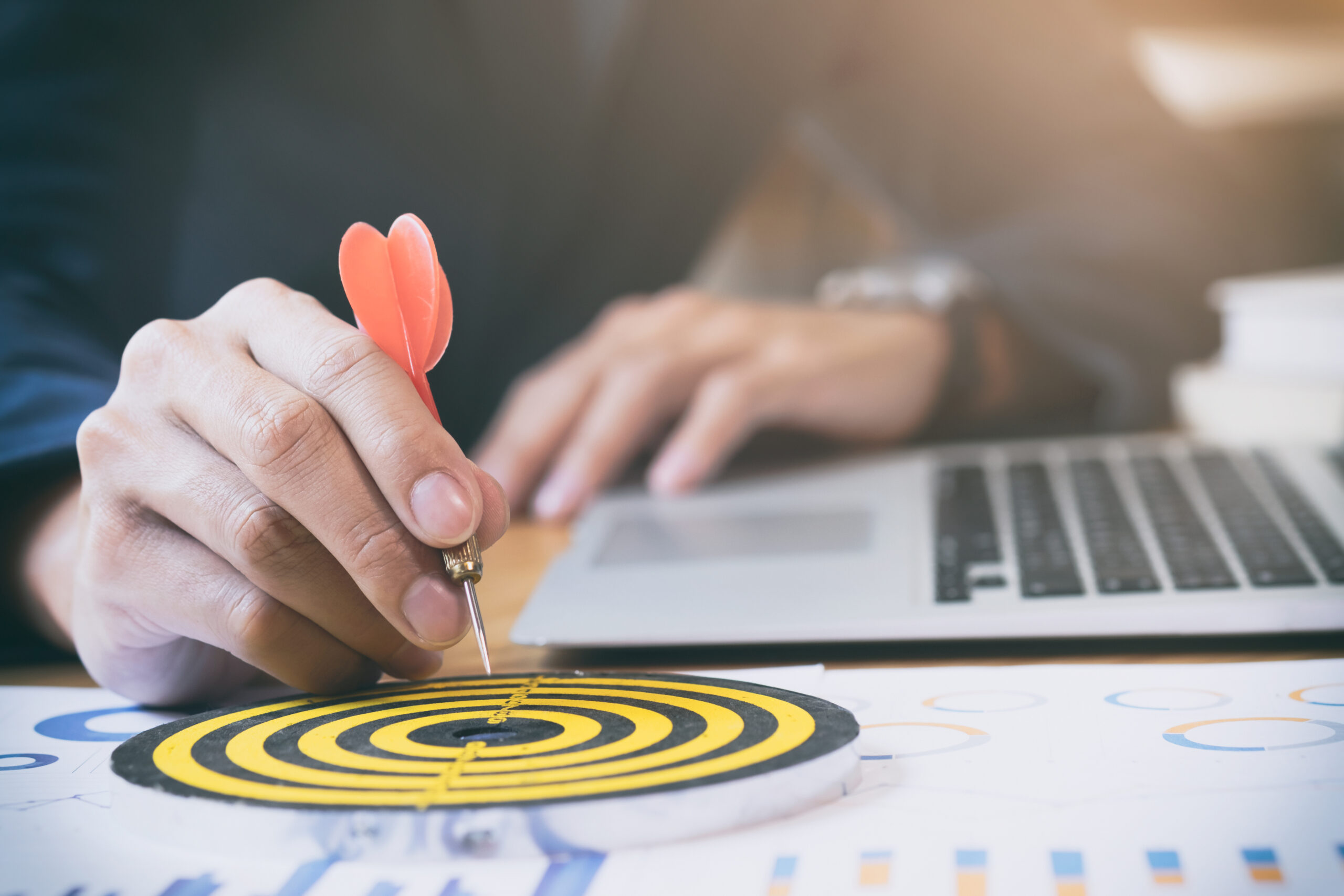 O sucesso do negócio começa por traçar objetivos.