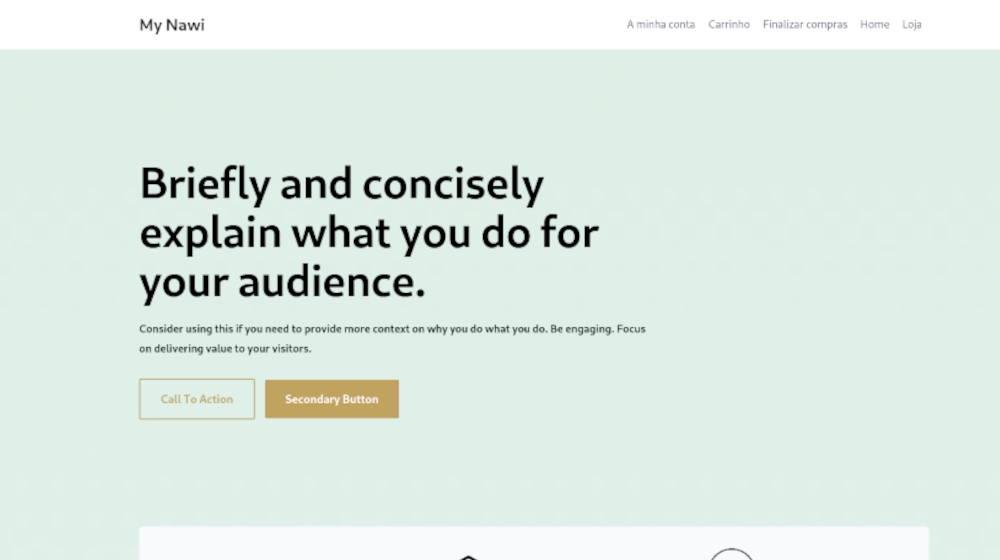 Website criado pela Unending Success